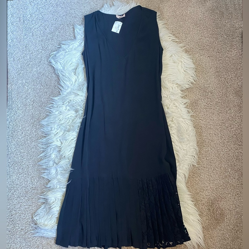 NWT No 21 Pleated Sleeveless Shift Slip Dress 38 2